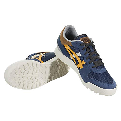 Tênis unissex Tiger Horizonia Onitsuka 1183A206, Midnight Blue/Citrus, 5.5 Women/4 Men