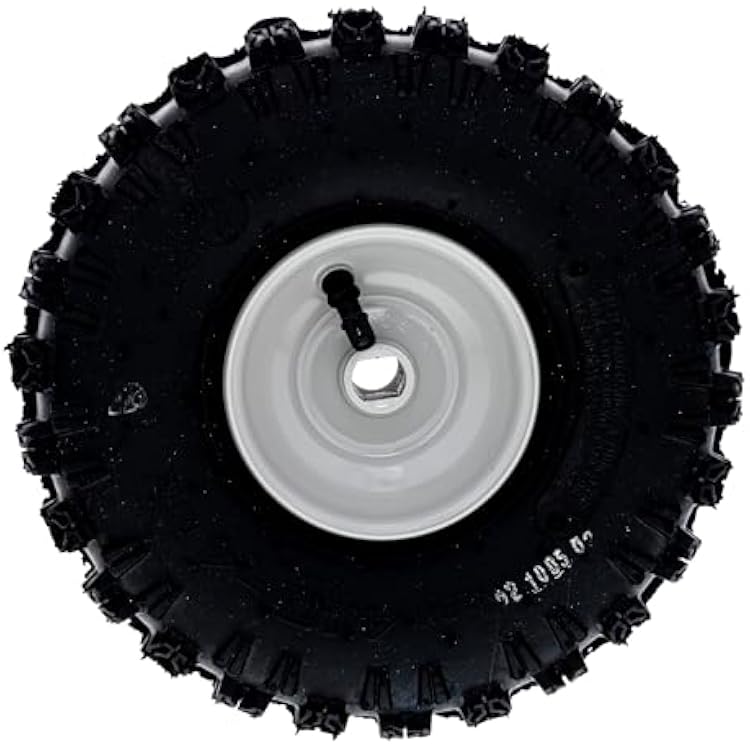 MTD OEM 934-04282 B 11 × 11 × 6 بوصة عجلة، يناسب جزازات MTD Walk-Behind، منفاخ الثلج، نمط مداس عدواني، سهل النفخ