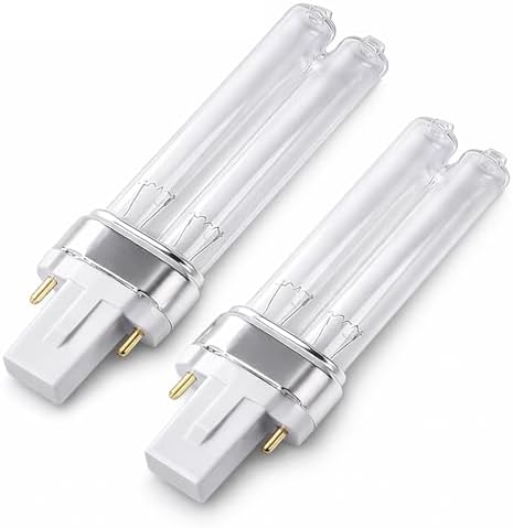 LB4000 Bulb Compatible with Germ Guardian,Replace AC4825 AC4850PT AC4300BPTCA AC4300BPT AC4850 AC4900 AC4900CA AC4800 AC4900, Replacement Light Bulb 2 Pack