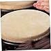 GOOHOCHY 2pcs Durable Drum Multi Functional Leather Drum Heads for Conga Enhance Sound Quality Easy to Use and Clean Suitable for Drummers and Percussionists