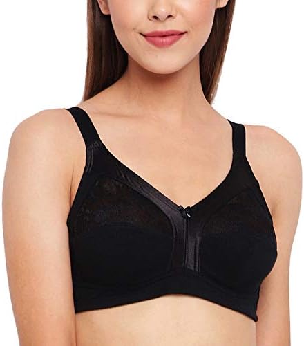 EnamorWireless Non Padded Bra for Women - Full Support, Full Coverage, Super Contouring, M Frame, with Back Closure