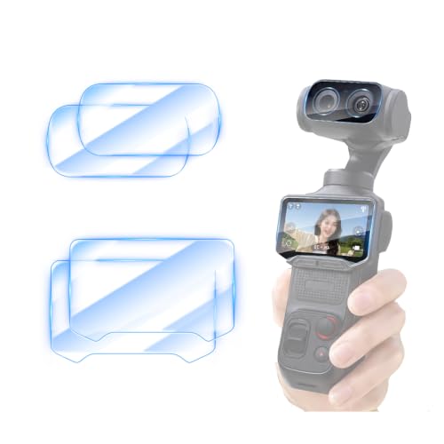 ZLiT Insta360 Luna�E���g���J�����p�X�N���[�������Y�v���e�N�^�[�����K���X�v���e�N�^�[(�����K���X�v���e�N�^�[4��)�B