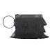 Farrah + Sloane Symi Metallic Fringe Wristlet Bracelet Clutch, Black