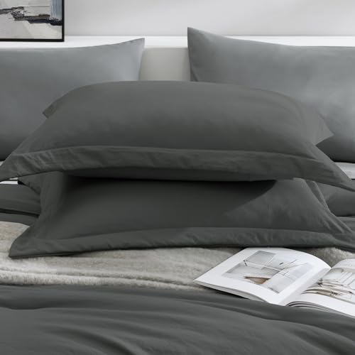 WRENSONGE Full Size Comforter Sets- 7 Pieces Soft Bed in a Bag with Fitted Sheet, Flat Sheet, 2 Pillow Shams, 2 Pillowcases, Warm Bedding Sets for All Season by WRENSONGE - Image 4