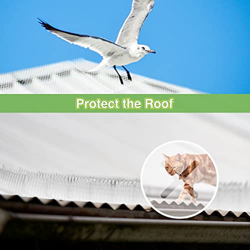 Hazieoo 10Pcs Cat Scat Mat With Spikes, Repellent Mat For Cat&Dog, Cat Deterrent Mat For Indoor & Outdoor To Keep Cats Out Of Yard Permanently-16X13 Inches #TOP5