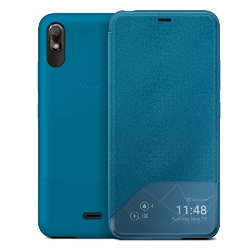 Wiko Smart Folio view2 go bleen