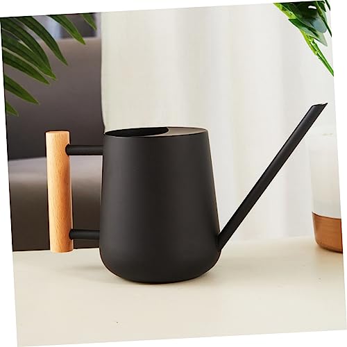 LIOOBO Metal Madeira Plantas De Casa Flores Suculento Regador De Plantas Pequenas Garrafa De Rega De