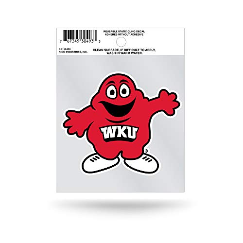 Rico Industries NCAA Western Kentucky Hilltoppers Small Static Cling