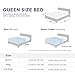 Bedsure Queen Comforter Set - Warm Taupe Soft Bedding for All Seasons, Cationic Dyed Bed Set, 3 Pieces, 1 Queen Size Comforter (90