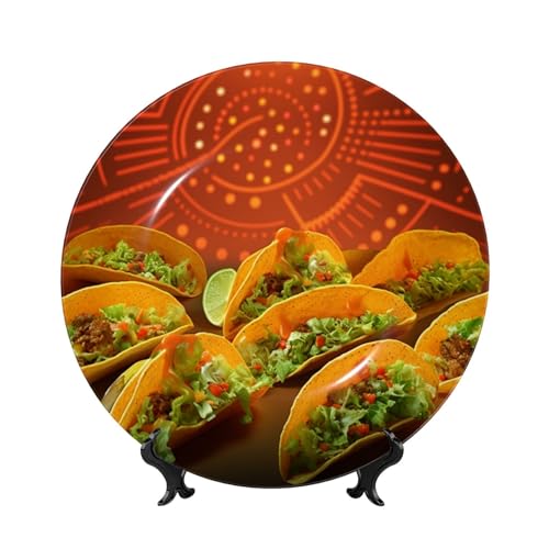 Assiette décorative pour mur de maison et bureau chic - 2