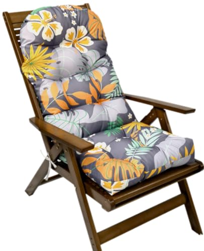 Coussin de siège d'extérieur imperméable épaisseur 8 cm pour fauteuil de terrasse