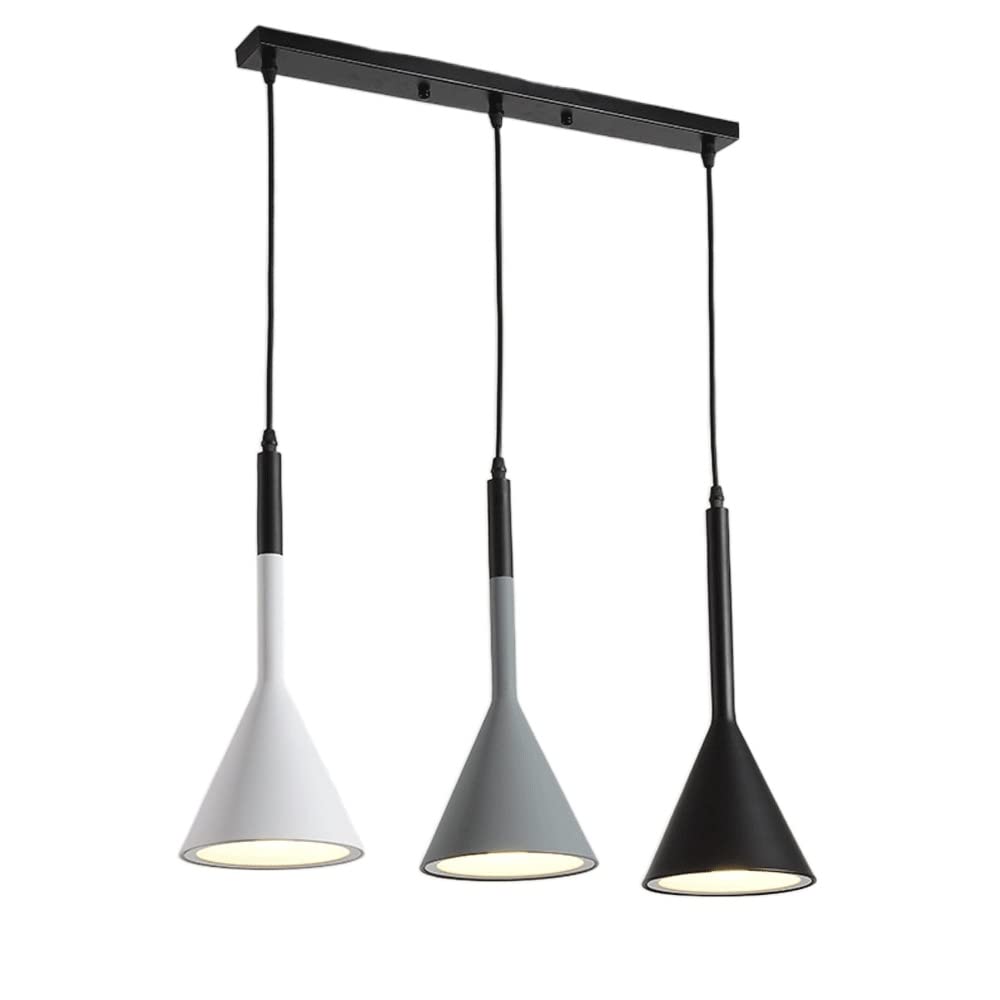 Chandelier E27 * 3 pour rénover l'éclairage de votre bar de salle - 4