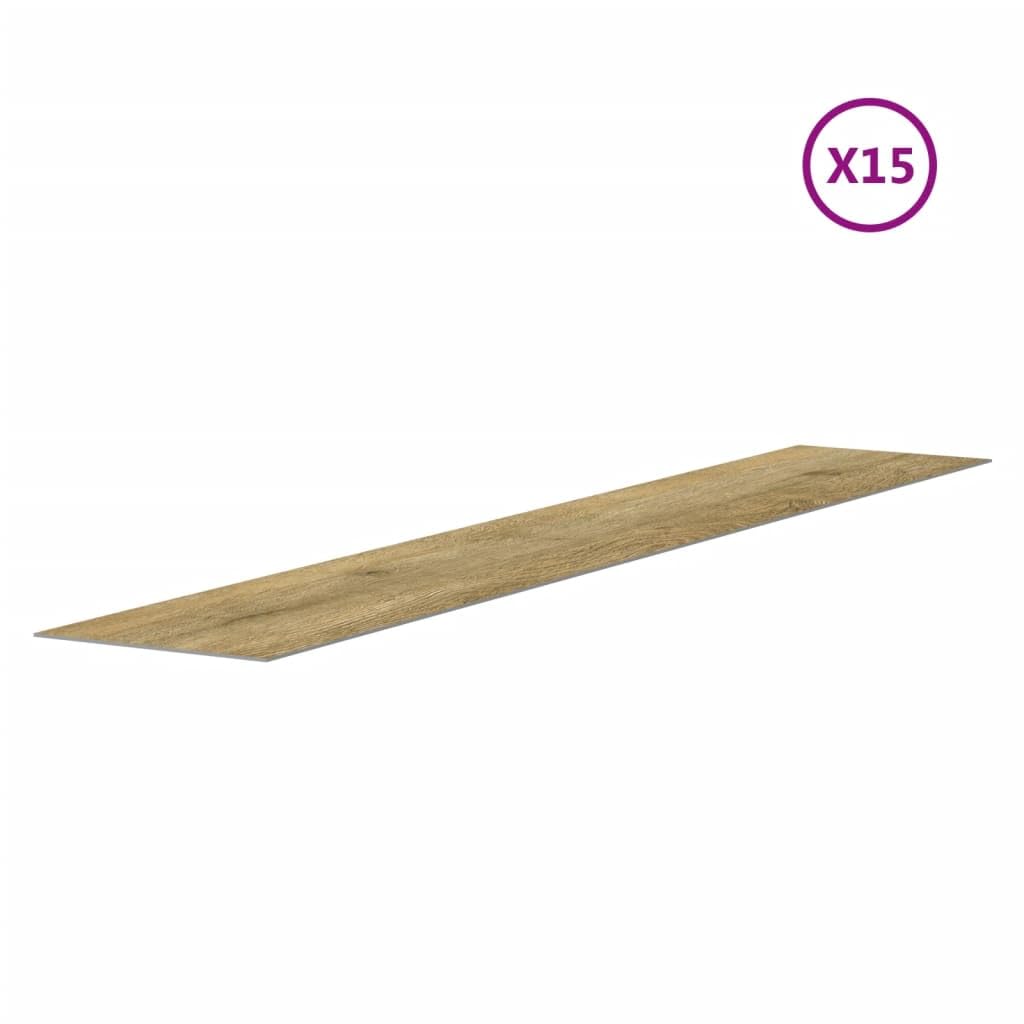 Pannelli da parete in PVC, 2,06 m², effetto legno di rovere, rivestimento da parete per soggiorno, camera da letto, cucina, interni, con struttura realistica in legno e facile da montare