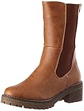 Refresh 78950, Botas Estilo Chelsea Mujer, Camel, 38 EU