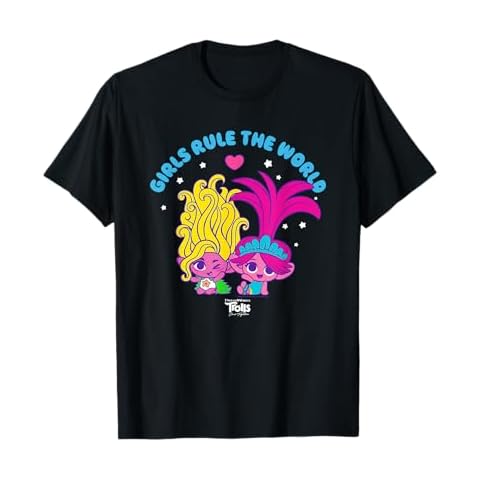 DreamWorks Trolls Band Together Girls Rule the World T-Shirt Cover