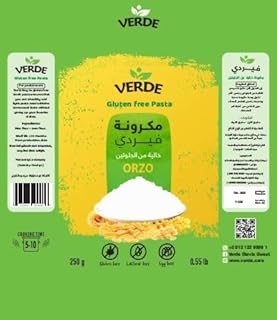 Verde Gluten free pasta Orzo