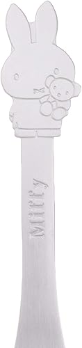 Miniatura 10 de Dick Bruna 402027 Miffy - Cuchara de acero inoxidable, M, color blanco