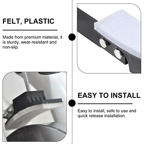 CLISPEED 2 Pezzi di Spinning Bike Pastiglie Freno