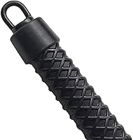 Vista 4 de 23 pulgadas de goma látigo equitación cosecha deportes ecuestres negro blanco marrón