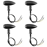 yamaha chopper neu 4 x Kugel Blinker leuchten mit moderne, stilvolle und funktionale Design, verbessern das Aussehen Ihrer Motorrad mit diesen Retro gebohrt Vintage Custom Blinker