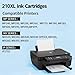 210xl Black Ink Cartridge High Yield Replacement for Canon PG210 PG-210 210XL Black Ink Cartridges for PIXMA MX410 IP2700 IP2702 MP240 MP250 MP495 MX340 Printer(2Black)