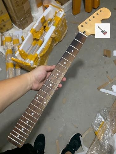 Manche de guitare électrique à grande tête pour réparer un manche cassé ou tordu