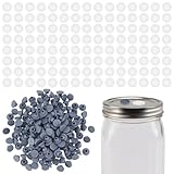 FREEBLOSS 420 Stück Gummistopfen Injektionsöffnungen Und Synthetische Filterpapieraufkleber Für Pilzzuchtbedarf