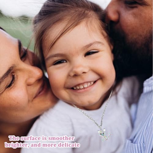 MIRKUZI Ketten für Mädchen 2 Stück, Halsketten mit süßen Katzenanhängern, Weihnachts- und Geburtstagsgeschenke für Kinder, Mädchen, Frauen, Damen