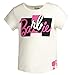 Barbie Big Girls 2 Pack T-Shirts White/Pink 18-20