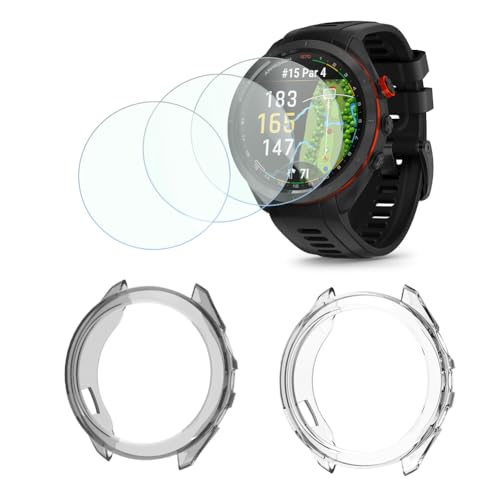 Protection d'écran Garmin Approach S70 47mm Verre Anti-Choc TPU