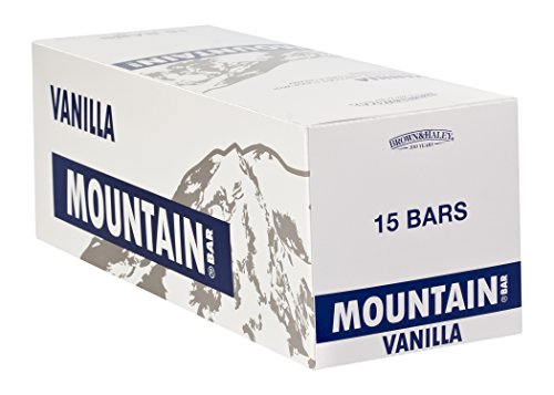 1.6 Oz Vanilla Mountain Bar - Case Of 15 Bars #TOP1