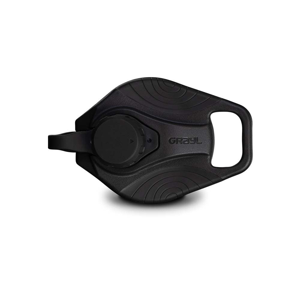 Grayl GeoPress Outdoor- & Reisewasserfilter | für 250L Wasser | Filterkartusche wechselbar | Covert Black mit 1 Ersatzfilter
