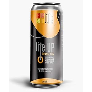 Esselife Life Up Orange Fizz energie-drank oranje