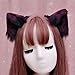 AGFYASW Kawaii Cheveux en Peluche Gothique Danganronpa Bandeau Chiot Fille Clips