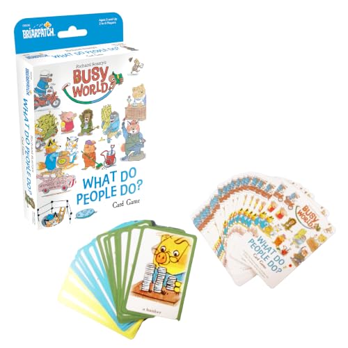 Briarpatch, Richard Scarry's What Do People Do? Card Game, Ages 3+