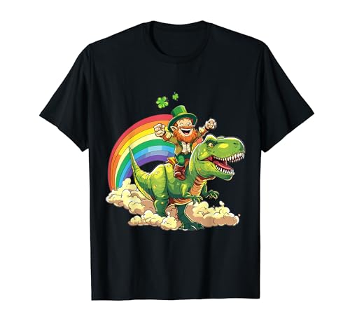 Funny sugar skull leprechaun St. Patrick’s Day T-shirt