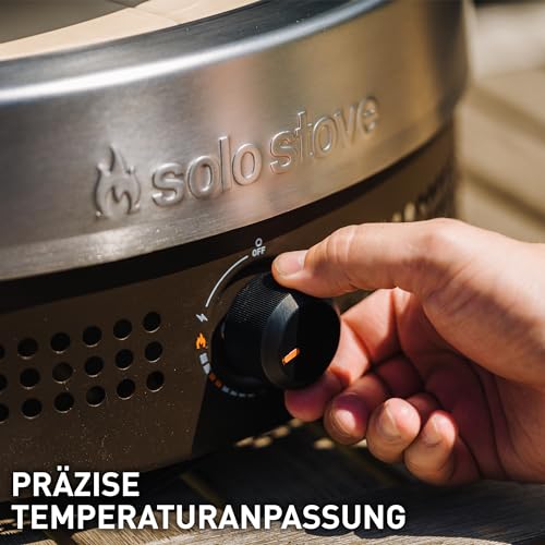 Pizzaofen Gas Solo Stove Pi mit Holz- und Gasbrenner