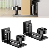 JZVXX Guía de piso para puerta de granero, guía inferior de