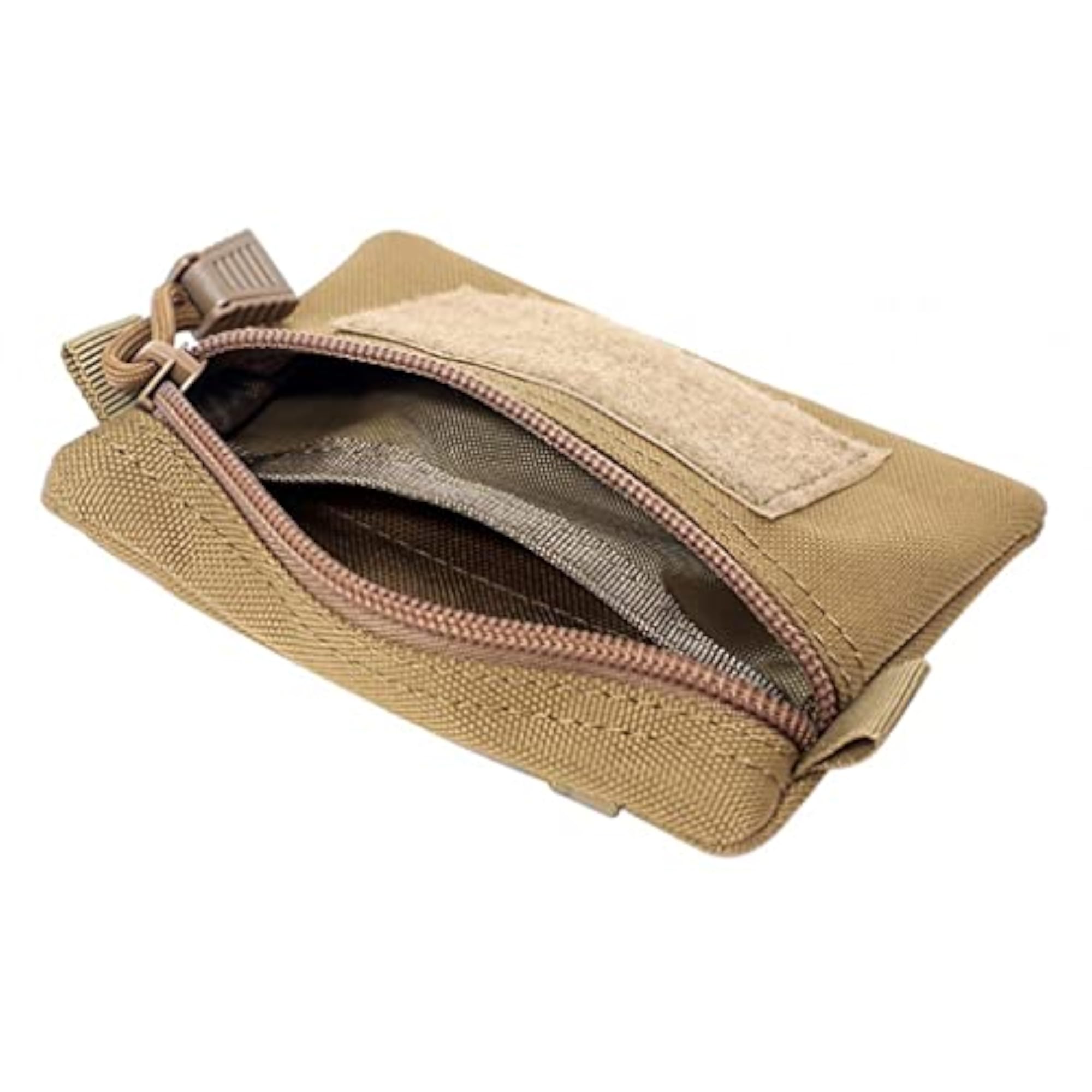 Khaki Wallet Key Pouch Gadget Accessory Bag