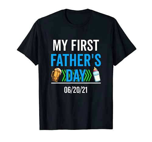 My First Fathers Day 2021 Dad Camiseta