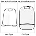 Acouto Kick mats Back seat Protector, 2Pcs Seat Back Cleaning Cover,Car Truck SUV Thicken Seat Back Protector Transparent Cover Child Baby Kick Mat Clean Keep