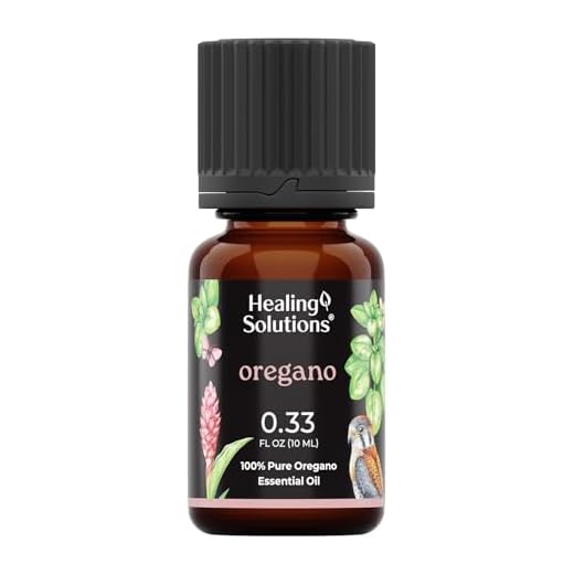 Healing Solutions - Huile essentielle d'origan 100 % pure de qualité thérapeutique – 9,8 ml