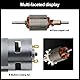 12 V DC-Motor,775 DC Motors, hohes Drehmoment, max. 20000U/min, Doppelkugellager, leise, Power-Räder, Motor-Upgrade, DC-Motor (mit Halterung) (Rundschaftmotoren, 2 Stück)