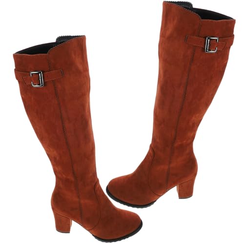 Bottes longues automne hiver en peau douce pour vos sorties élégantes