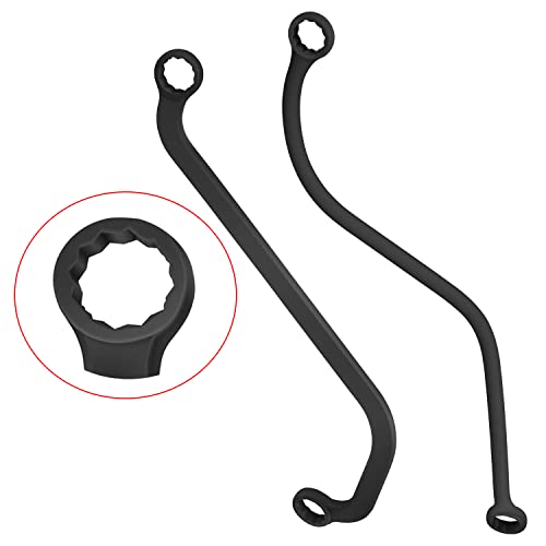 ROUTEKING 6087 Injection Pump Wrench Set for 1996-1999 GM Full Size 2WD/4WD Trucks Vans and Suburbans for 6.5L Diesel Engines, Loosen Tighten Injection Pump Retaining Bolts (2PCS)