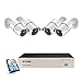 Price comparison product image ZOSI POE CCTV Camera Systems 8CH 5.0MP H.265+ NVR with 2TB Hard Drive 4X 2MP Home Security Outdoor Metal IP Bullet Cameras 120ft Night Vision IP66 Weatherproof Easy Mobile Access Motion Detection
