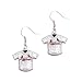 MLB St. Louis Cardinals Team Logo Glitter Jersey Earring Sports Fan Gift