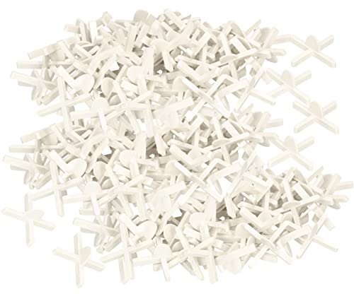 KOTARBAU® Crucetas para juntas 2,5 mm, 700 UNIDADES, Distanciadores de plástico, Espaciadores de baldosas para lechadas, Cruces para colocar azulejos, Clips
