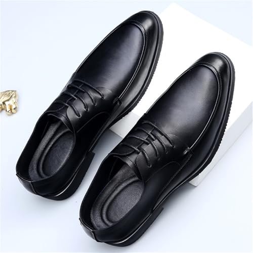 Men's British Style Breathable Oxfords Summer Wedding Dress Shoes Youthful Business Interview Formal Footwear3