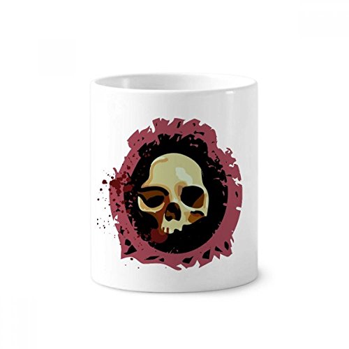Crâne ronde réaliste tasse Halloween en céramique pour décorer votre bureau